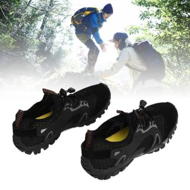 Imagem de Sapatos de água, Sapatos de Rastreamento de Rio Sola Antiderrapante Sapatos de Caminhada de Secagem Rápida Praia Sapatos de água Tênis de Escalada Calçados Esportivos Respiráveis