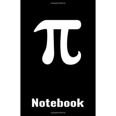 Imagem de Pi Notebook Black cover: Perfect squared and ruled notebook for School/College students, math, science, engineering etc. Notebook made from 100 Size 5,06 inches x 7,81 inches. .