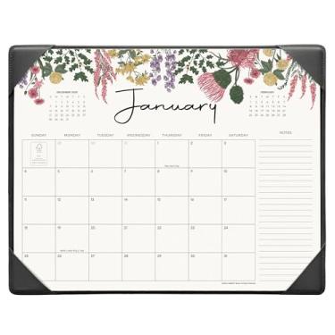 Imagem de Cabbrix Calendário de mesa 2025-2026 com tapete de mesa, (preto)