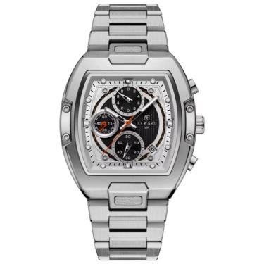 Imagem de Relógio masculino multifuncional grande mostrador luminoso à prova d`água