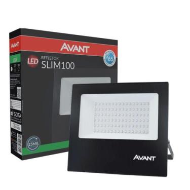Imagem de Refletor Led Slim 100w IP65 Verde Bivolt - Avant