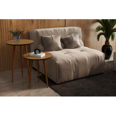 Imagem de Mesa Lateral e Apoio Redonda Pés Palito Cores Variadas - Comprar Moveis em Casa