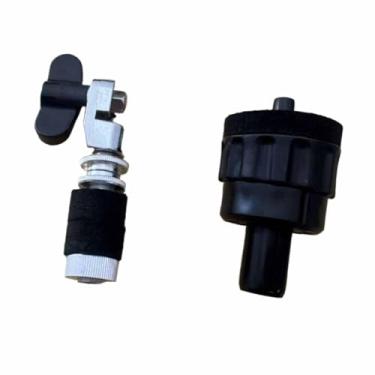 Imagem de Colaxi Embreagem para instrumento musical Hi Hat, componentes compactos portáteis, profissional, de alto desempenho, resistente, embreagem para bateria de, 2.5 X 10.1 Cm