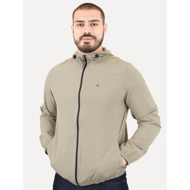 Imagem de Jaqueta Calvin Klein Jeans Masculina CKJ Flex Cáqui Médio-Masculino