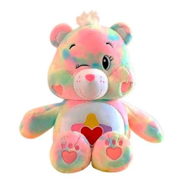 Imagem de Pelúcia Ursinho Carinhoso Coração Esperançoso 38 cm - Versão Colorida