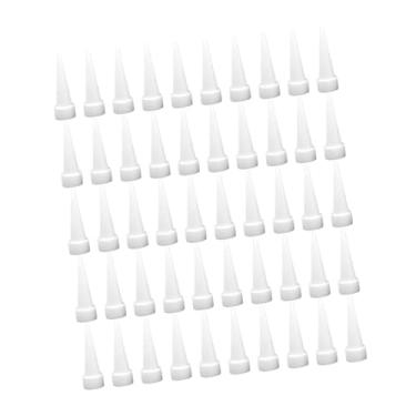 Imagem de Generic 50x Bicos de calafetagem Ferramentas de acabamento Tampas de calafetagem versáteis de substituição resistentes Bicos de para azulejos de parede Pisos, Comprimento 3.8 Cm