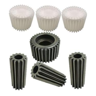 Imagem de Kit engrenagem cambio electrolux eletrolux lm06 lm08 7 peças