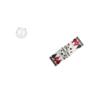 Imagem de Fenteer Enfeite de Aquário Transparente para Aquário, Tigela, Vaso, Mesa para Escritório, Casa, Plantas, Corredor de Mesa de Natal, Cômoda, Cachecol, Sazonal,