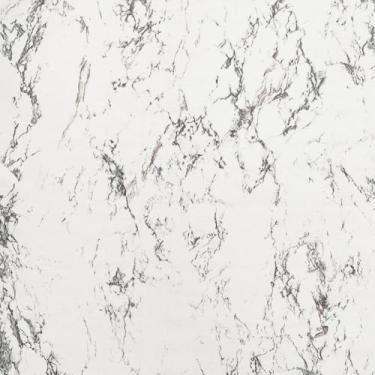 Imagem de Papel de Parede Adesivo Sala Quarto Ripas Madeira Clara Lisa Autocolante 5m x 45cm. (Mármore Branco)