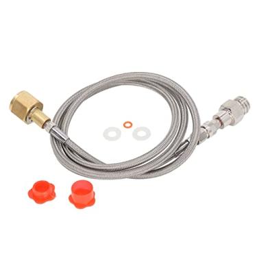 Imagem de Conector de Recarga de CO2, Adaptador de Recarga de Refrigerante de 1500 PSI, Conector de Tanque de Enchimento de Cartucho de Cilindro de CO2, Baixo Magnético, Peças e Acessórios