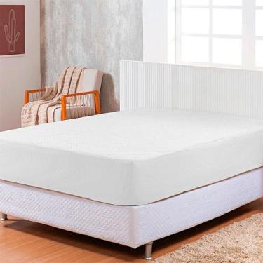 Imagem de Capa Protetora Para Colchão Box De Viuva 1,28M Impermeável - Cortinas 
