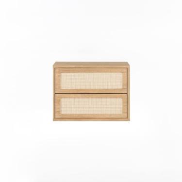 Imagem de Mesa de Cabeceira Suspensa Har 2 Gavetas - 45 cm x 35 cm - Casavee, Ta