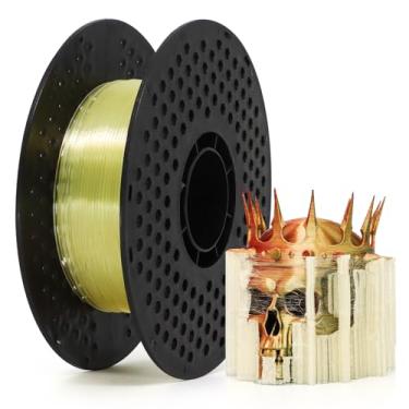 Imagem de RepRapper Filamento PVA, filamento solúvel em água de 1,75 mm para impressora 3D, material de suporte de 0,5 kg, natural