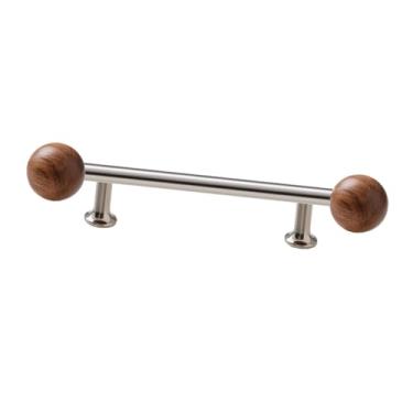 Imagem de Wswqop Puxador de Gaveta, Puxador para Móveis, Rústico, Fácil de Segurar E Elegante. Ideal para Móveis de Cozinha, 9,6 cm