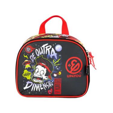Imagem de Lancheira Térmica Merendeira ENALDINHO Youtuber - Luxcel, preto