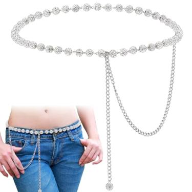 Imagem de Nosiny Corrente de cintura de contas de cerâmica boêmia para mulheres, cinto para vestidos, calças, casacos, camisas, acessórios de roupas