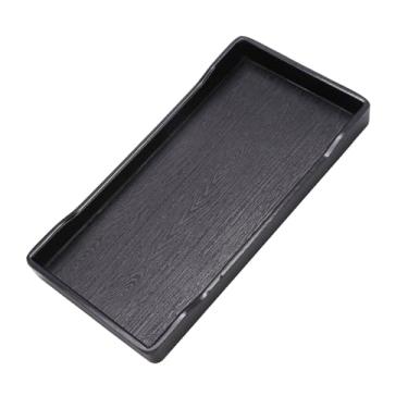 Imagem de Acouto : Prato de água para Comida de Réptil, Escorregador de Plástico, Escalar, Lagarto de Estimação, Prato Alimentador de Comida, Tigelas de Terrário (Preto)