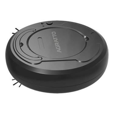 Imagem de Aspirador de Pó Robo PRATICCI AAR01I04 Preto com Carregamento USB 3 Wa