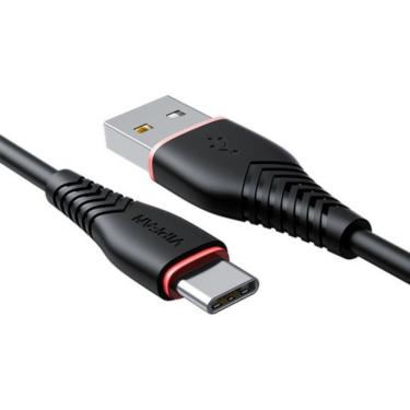 Imagem de Cabo Usb Rápido Preto Compatível Com Samsung A25