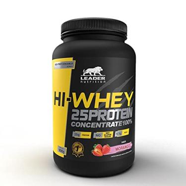Imagem de Hi-Whey 25 Protein Concentrate 100% - 900G Morango, Leader Nutrition