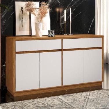 Imagem de Balcão Sabrina Off White e Ypê N02 - D'Rossi