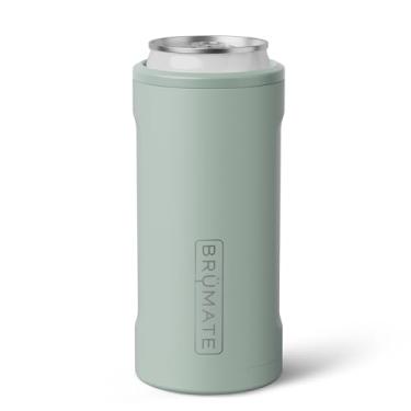 Imagem de BrüMate Hopsulator Juggernaut pode refrigerar latas com isolamento térmico para latas de 680 g / 740 ml | Porta-bebidas de aço inoxidável isolado para cerveja, chá e bebidas energéticas (Sage)