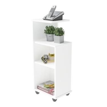 Imagem de Mesa De Apoio Bis Branco Artely Branco