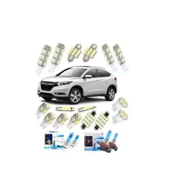 Imagem de Kit Lâmpadas Led Super Branca Honda HR-V Techone 15-16