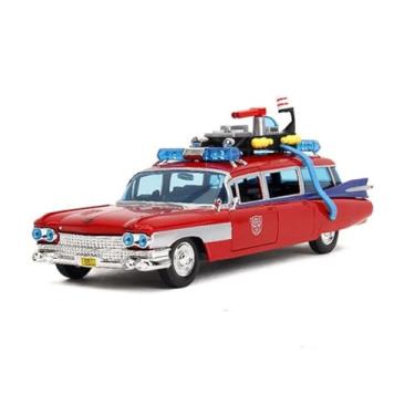 Imagem de Cadillac Fleetwood ECTO-1 - Transformers Ghostbusters - Caa Fantasmas - Hollywood Rides - 1/24 - Jada