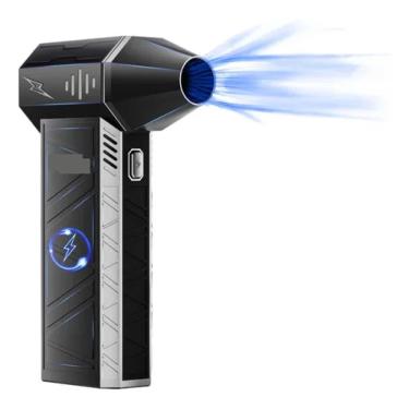 Imagem de Mini Soprador Ar Secador Turbo Secagem e Limpeza Rápida Velocidade Rápida Jardim, Carros Eletrônicos