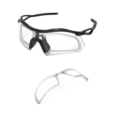Imagem de PapaViva Adaptador óptico de inserção RX de encaixe para óculos de sol Oakley Radar Plate OO9495D, Transparente., Radar