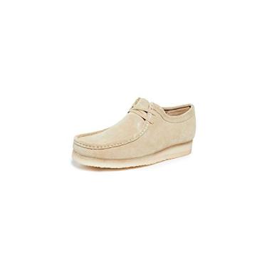 Imagem de Clarks Sapato Masculino Wallabee, Camurça de, 7.5