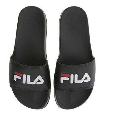 Imagem de Fila Drifter, Chinelo Criança Unissex, Preto/Branco/Vermelho (Black/White/Red), 36