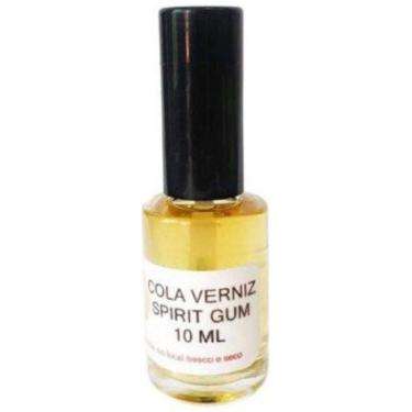 Imagem de Cola Spirit Gum Verniz 10Ml P/ Peruca, Bigode C/ Aplicador