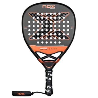 Imagem de Raquete de padel AT10 Genius Attack 12K por Agustin Tapia 2025 | Série de luxo Diamond Pala Padel | Tecnologia Spin exclusiva e aderência personalizada NOX | Carbono 12K com núcleo EVA preto MLD |