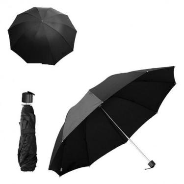 Imagem de Sombrinha Guarda Chuva Preto Compacto de Bolsa - Mix