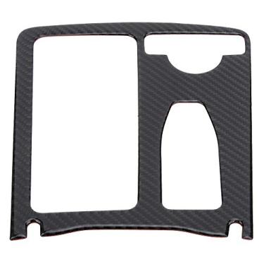 Imagem de Capa de acabamento de suporte de copo de fibra de carbono para classe C W204 07-13. Adequado para sistemas de 5V 3,3V. Instalação simples Plug and Play. Ideal para proteção interior de carro. Melhora