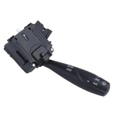 Imagem de Interruptores da coluna de direção compatíveis com Kwid: interruptor de farol, pisca e limpador de para-brisa. Interruptor de luzes indicadoras da coluna de direção do carro 255878889r