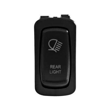 Imagem de Vroelos Interruptor de painel de luz traseira, interruptor de painel liga/desliga azul claro traseiro para Polaris Ranger XP 1000 2018-2025