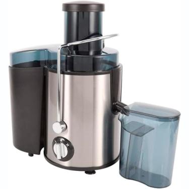 Imagem de Extrator de Sucos Premium, Aço Inoxidável e Plástico, 1500W, 2 Velocidades, Boca 6,5cm, Jarra 500ml, Coletor de Polpa 1L, Sistema Anti-gotejamento