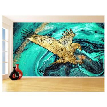 Imagem de Papel De Parede 3D Animais Pop Art Águia Voando 3,5M Pxa244 - Você Dec