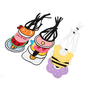 Imagem de Yctze Toalha Ajustável de Saliva para Animais de Estimação, 11 Peças - Babador Com Coleira para Cachorro e Gato de Desenho Animado Fofo para Uso Diário, Festas e Sessões de Fotos