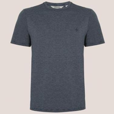 Imagem de Camiseta Dudalina Mini Listras Masculino-Masculino