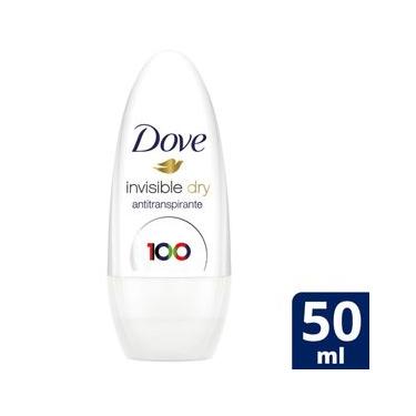 Imagem de Desodorante Antitranspirante Roll On Dove Invisible Dry 50ml