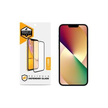 Imagem de Película Defender Glass para iPhone 13 Pro - Preta - Gshield