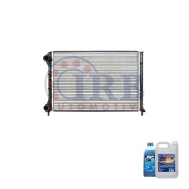 Imagem de Kit Radiador Doblò 1.6 16V 01> C/S Ar Todos + Aditivo Visconde + Água Desmineralizada 5L