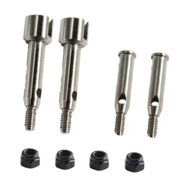 Imagem de Fenteer Copos de Eixo de Roda RC 3348 Copo de Roda Dianteira para Carro RC Wltoys 244016 em Escala 1:24