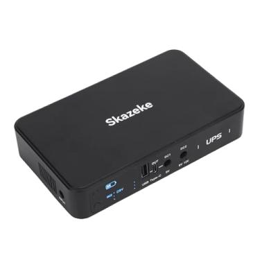 Imagem de lyrlody Fonte de Alimentação Ininterrupta Mini UPS, Bateria de Backup de 18000mAh Com Saída USB Tipo C e DC 5V 9V 12V para Modem Roteador, Câmera de Segurança, Scanner de Impressão