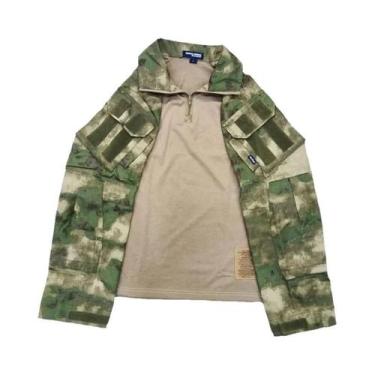 Imagem de Camisa Tática De Combate Camuflada GEN3 Para Treinamento Militar, Caça