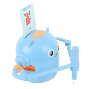 Imagem de Jiawu Robô de Desenho Brinquedo de Arte de robô Educacional Interativo Inteligente para Crianças, Material Plástico, 4,9 X 4,3 pol., Bateria de íon de Lítio, Iluminação para Educação Infantil (Azul celeste)